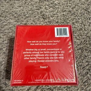 We’re Not Really Strangers Family Card Game